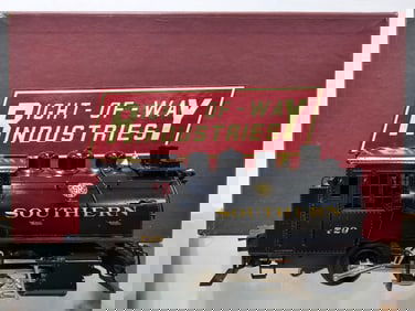 Right-of-Way Ind. 04 0T Brass Sattle Tank Engine