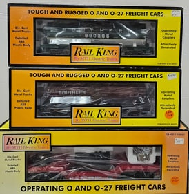 RailKing Southern Flat Car & Tank Car Lot