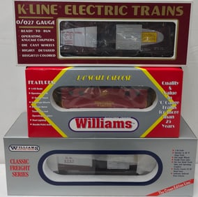 Williams & K-Line Southern & C.Ga Boxcar/Caboose