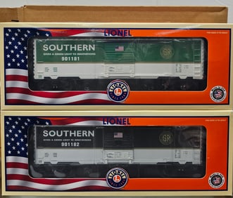 Scarce Lionel TCA Southern Crescent Boxcar Set NIB