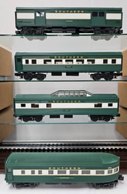 Lionel Southern Streamliner Passenger Car 4PK