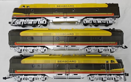 MTH Seaboard EMD E-8 ABA Diesel Set