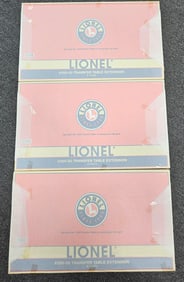 Lionel #350-50 Transfer Table Extention Lot of 3