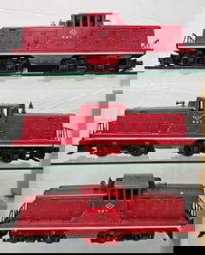 Lionel #627 LV 44 Ton Switcher Lot of 3