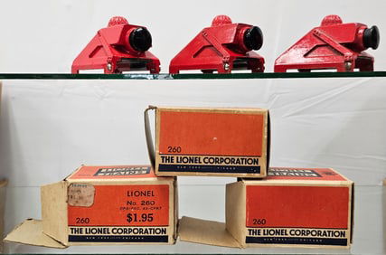 Lionel Postwar Bumper Lot of 3 W/ Boxes