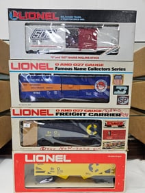 Lionel Rolling Stock Lot of 4