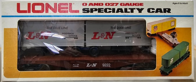 Lionel L&N Flatcar With Vans