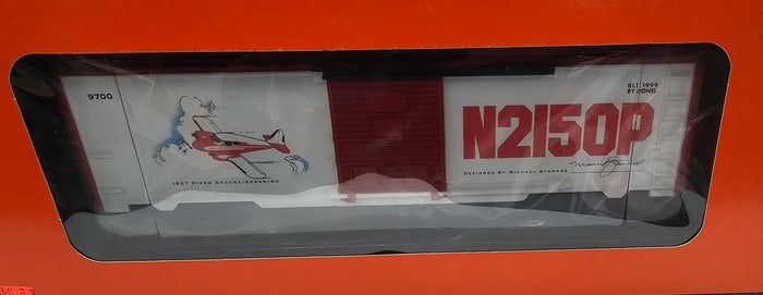 Lionel NYC Flatcar & Piper Apache Boxcar I