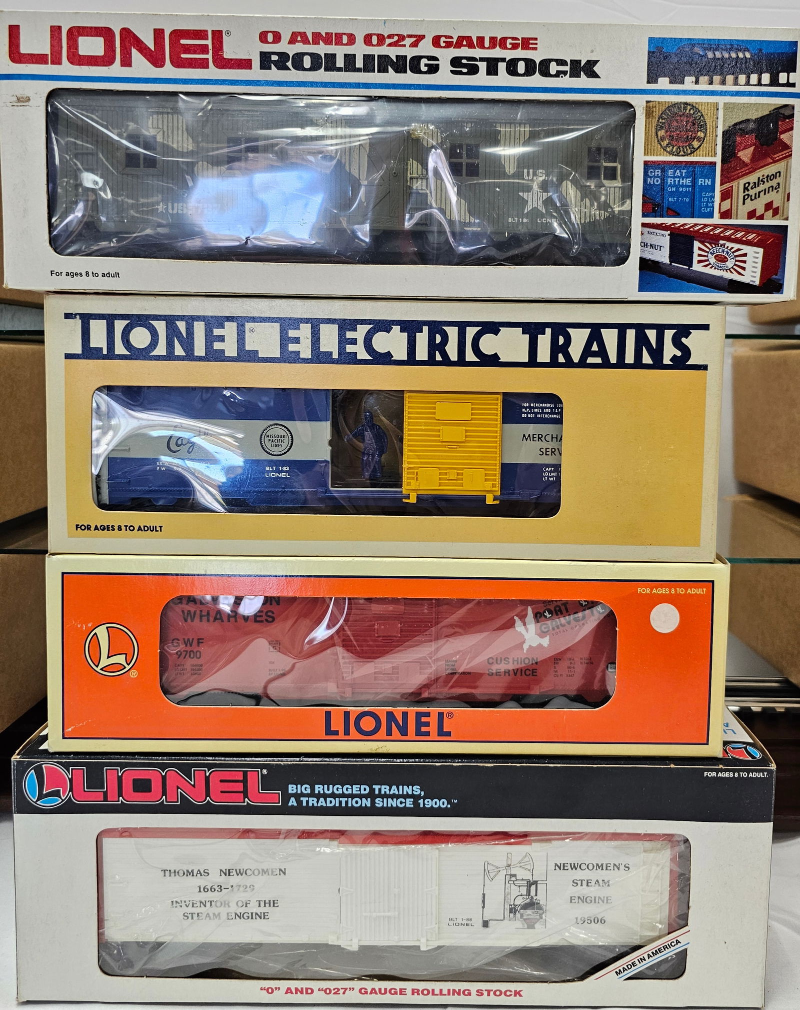 Lionel Rolling Stock & Marine Bunk Car Lot of 4 (1 of 2)