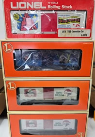 Lionel Boxcar Lot of 4 (NIB)