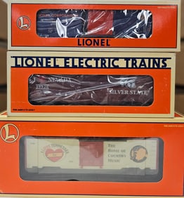 Lionel Boxcar Lot of 3 (NIB)