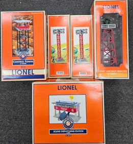 Lionel Train Layout Accessories Lot of 5 NIB