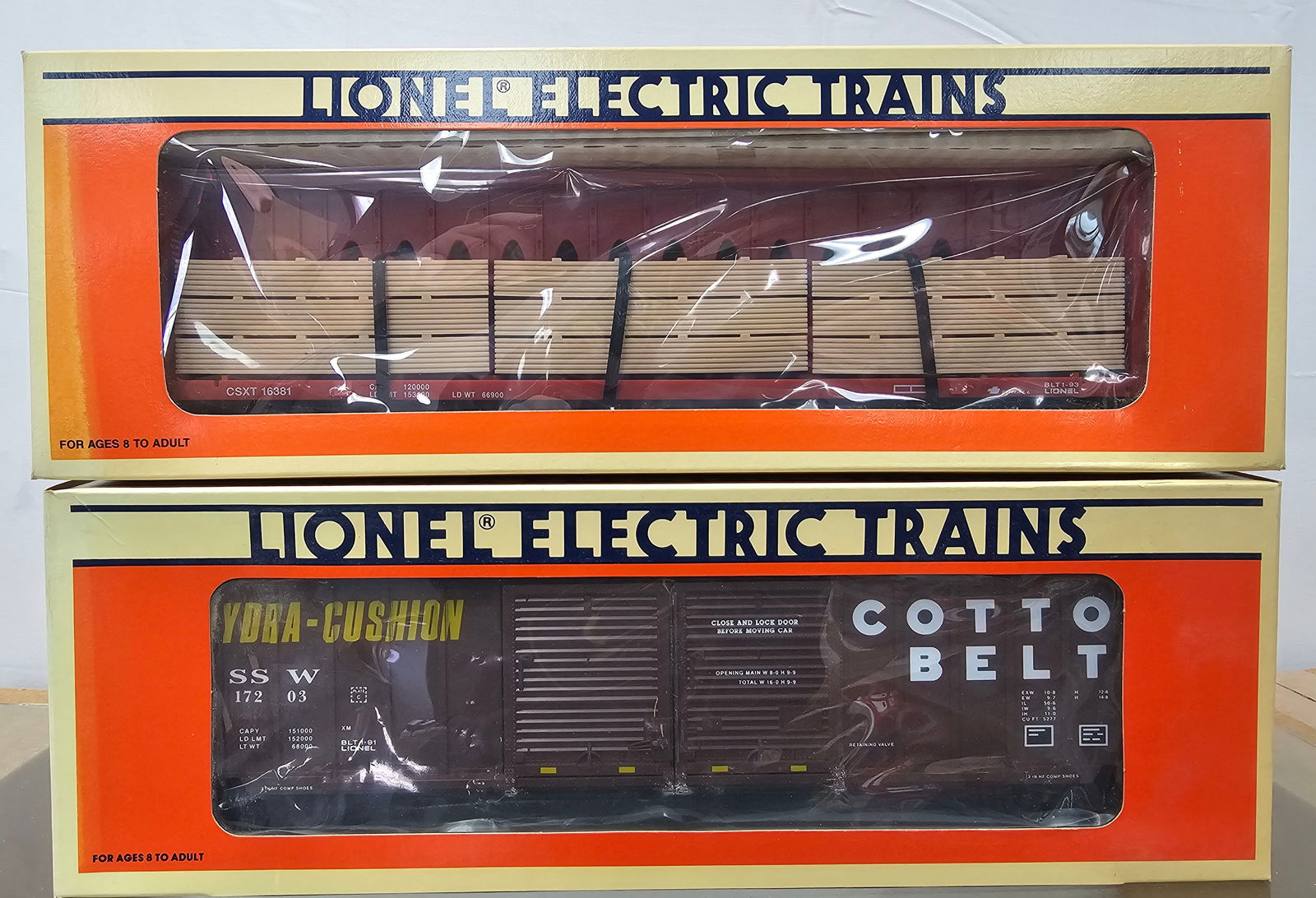 Lionel Rolling Stock O Scale Lot of 2 NIB (1 of 2)