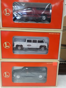 Lionel Truck & Crew Cab Lot of 3 NIB