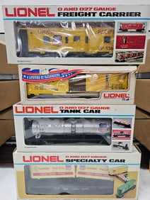 Lionel Union Pacific Rolling Stock Car Lot of 4