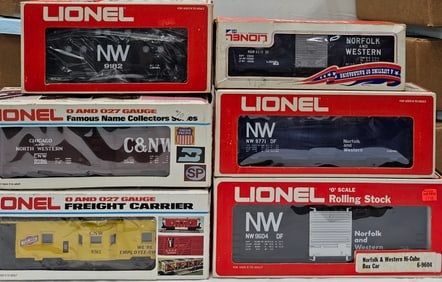 Lionel Norfolk & Western Rolling Stock Lot of 6