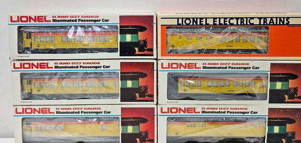 Lionel Chessie Steam Passenger Car Set of 6