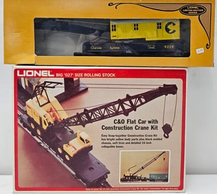Lionel Chessie Crane Car & Crane Kit