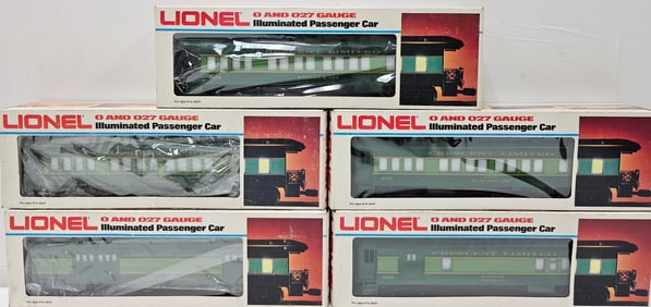 Lionel Southern Crescent Passenger Car Set of 5