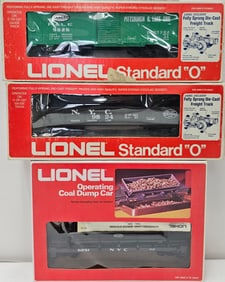 Lionel NYC Operating Rolling Stock Lot of 3