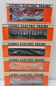 Lionel NYC Freight Car lot of 5 W/ Caboose