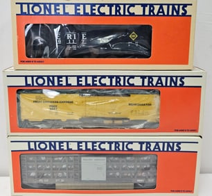 Lionel Rolling Stock Lot of 3