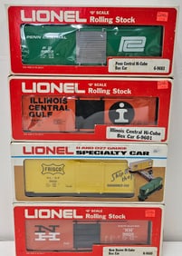 Lionel Hi-Cube Box Car Lot of 4