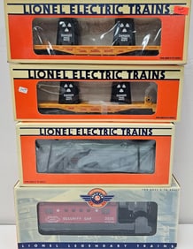 Lionel Specialty Car Lot of 4 NIB