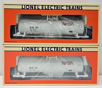 Lionel LCCA NASA Convention Tank Car Lot of 2