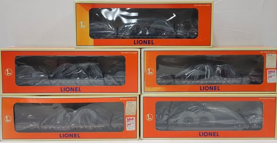 Lionel Well Car Lot of 5 NIB