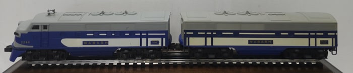 Lionel Post War Wabash 2240 AB Diesel Set