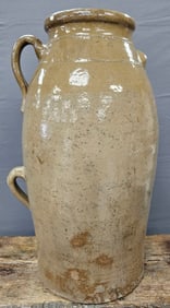 Stunning 6 Gal. Cleburne Co. Decorated Churn