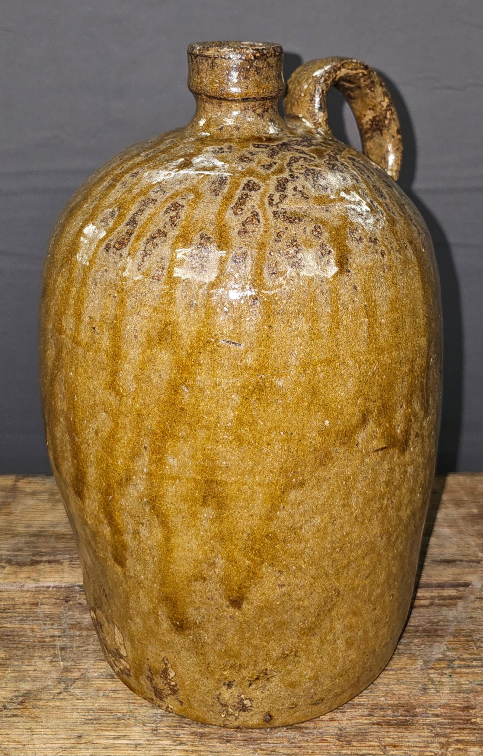 Fine Edgefield SC Landrum 1850s 1gal Jug (1 of 6)