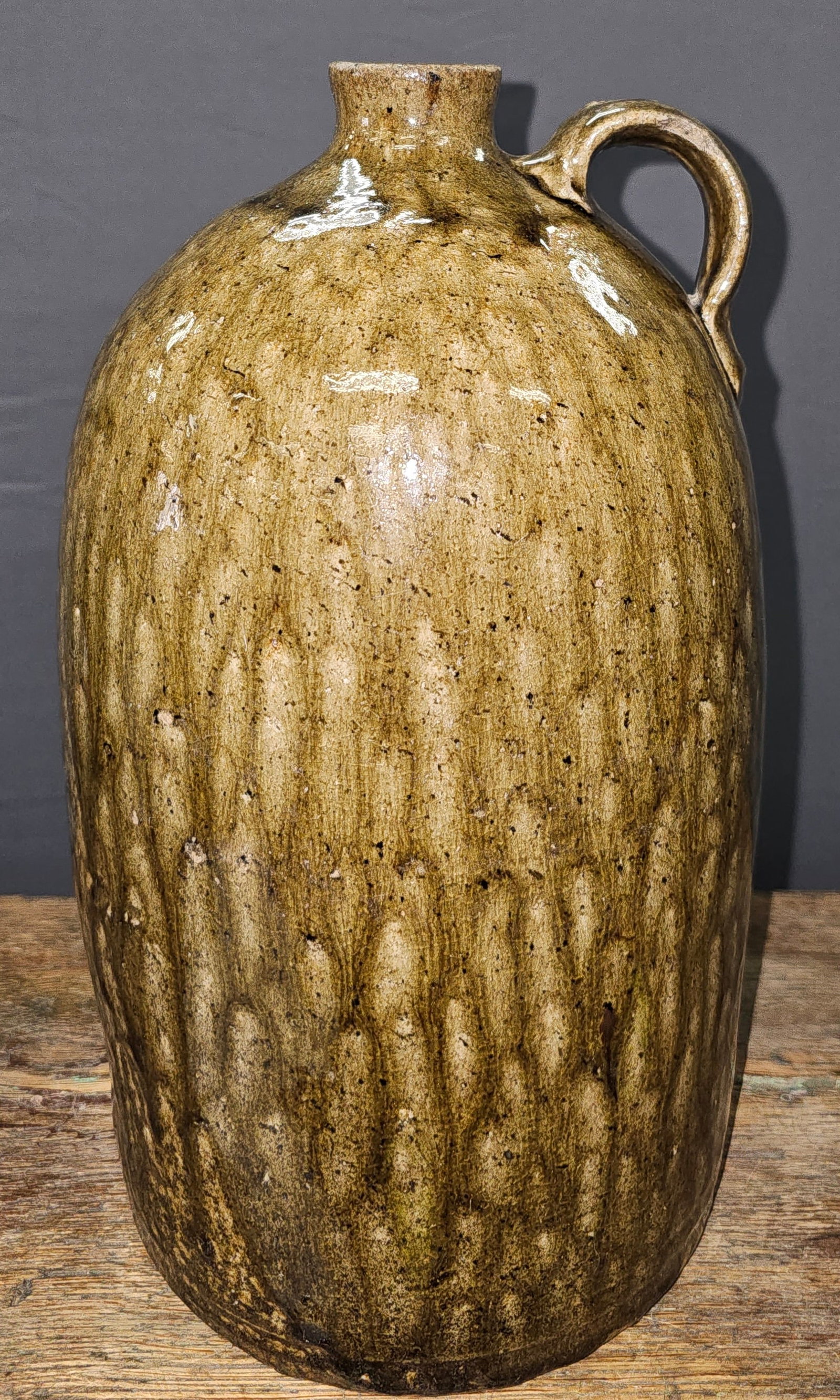 Crawford Co. Signed "JM" Jack Merritt 1gal Jug (1 of 5)