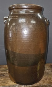 6gal Kline and Brown Manu. Stamped Churn