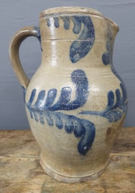 Fine Remmey, Philadelphia 1gal Cobalt Pitcher