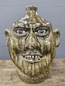 Outstanding Lanier Meaders Face Jug