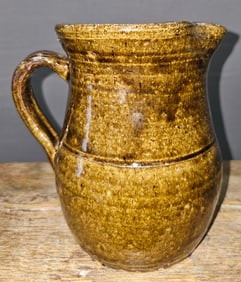 Scarce Signed Cheever Meaders Pitcher