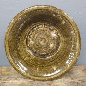 Scarce Signed 'CM' Cheever Meaders Plate