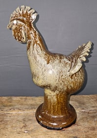 Reggie Meaders Folk Pottery Rooster