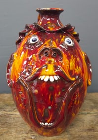 Roger Corn Unique Face Jug