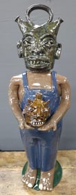 Marvin Bailey Folk Pottery Figural