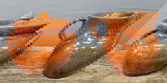 Jugtown (Master Potter Ben Owen) Creamer & Sugar