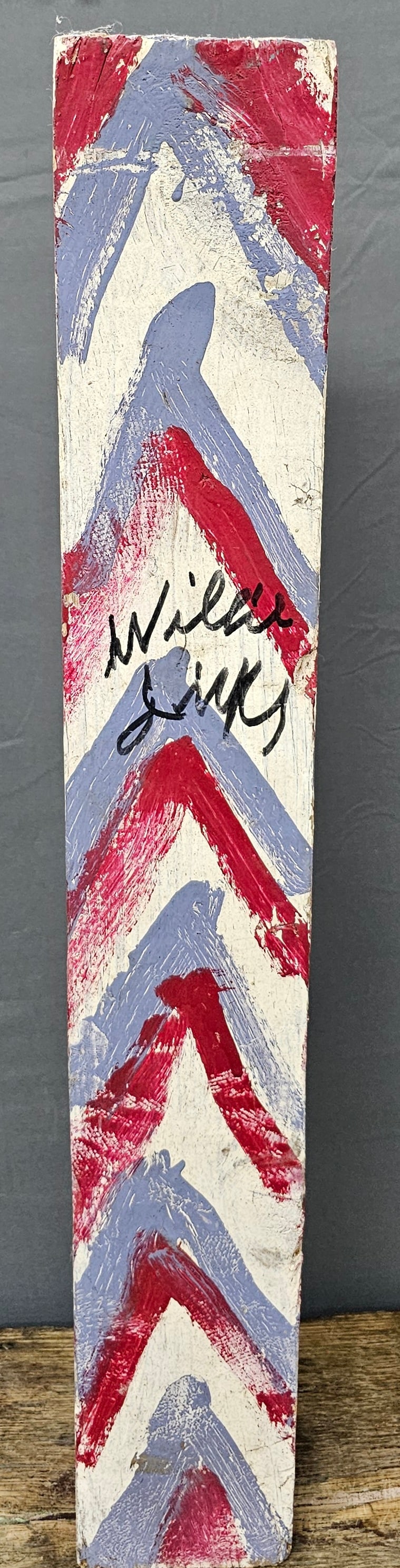Willie Jinks Folk Art Painted Wood (1 of 2)
