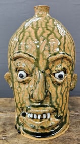 Marvin Bailey China Plate Teeth Face Jug