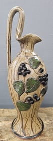 2002 Michael Perdue Grape Decorated Rebecca Pitcher