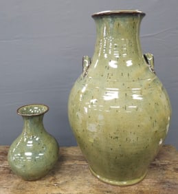 1987 Vernon Owens Jugtown Pottery Lot of 2