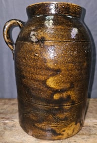 TJ Henry Sand Mountain Decorated One Gallon Preserve Jar