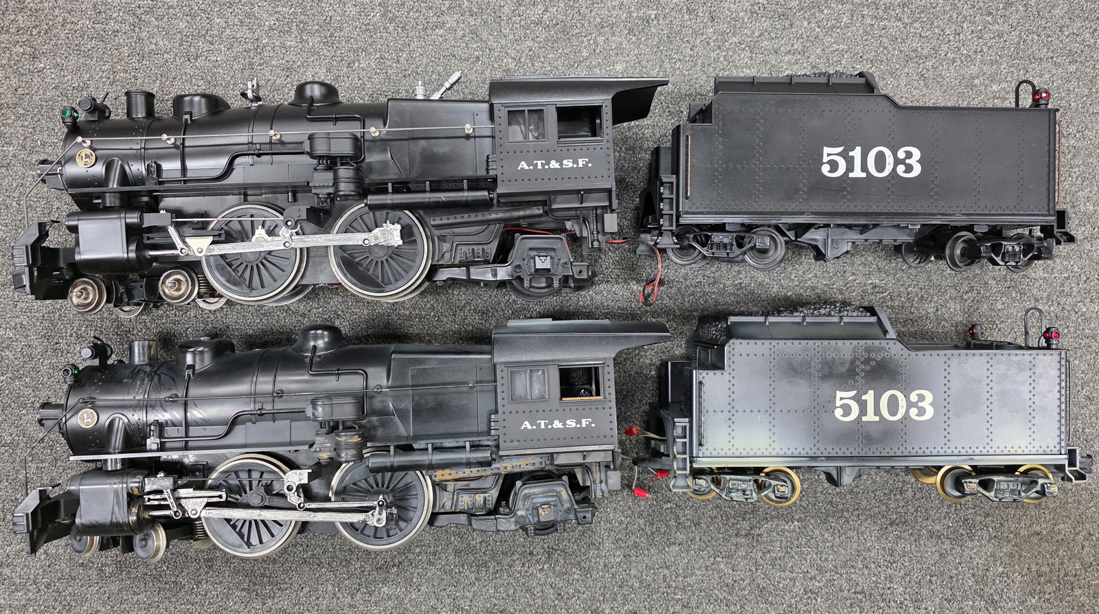 Lionel G-Scale AT&SF #5103 Engine & Tender (2) (1 of 3)