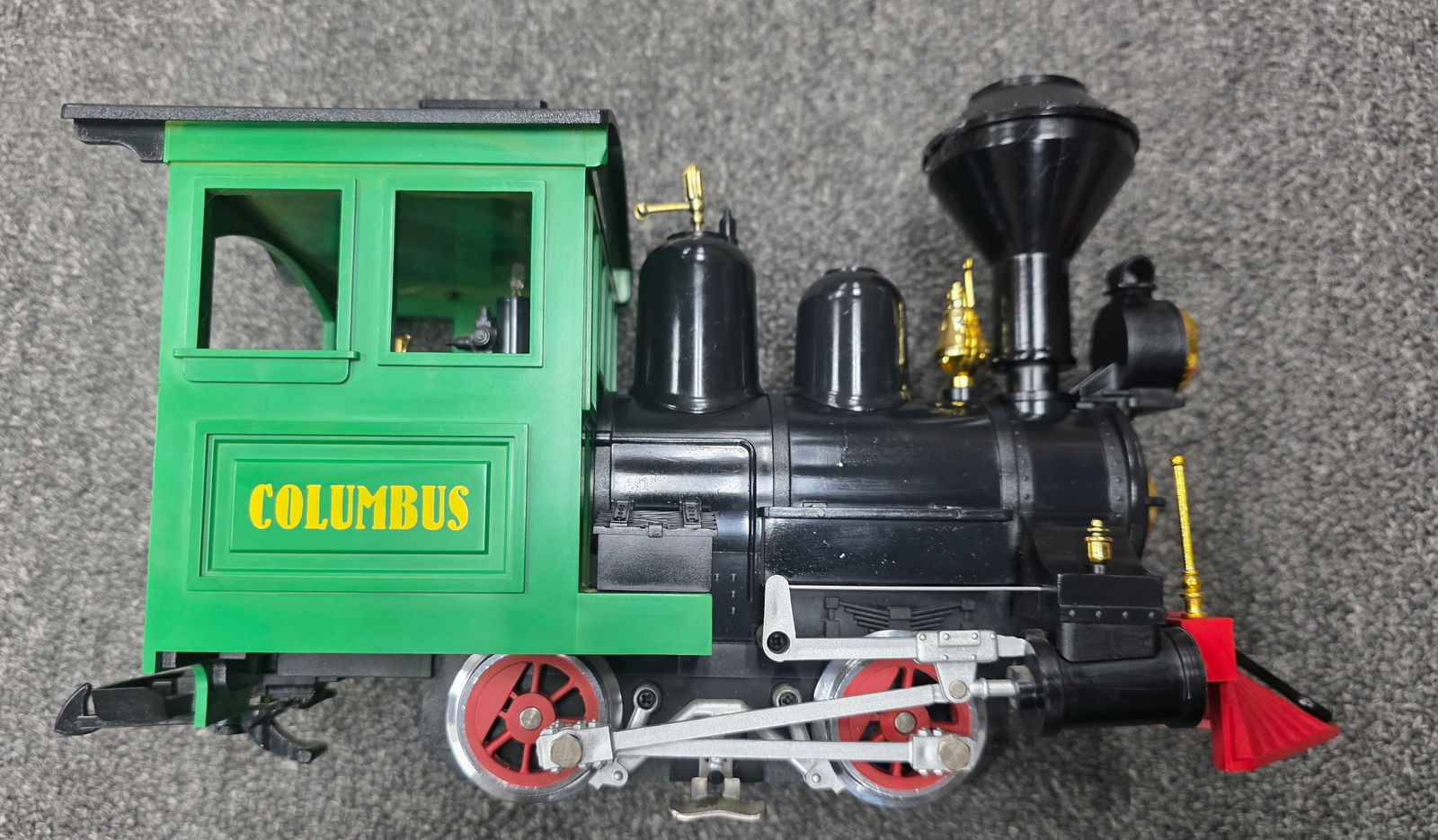 Lehmann G-Scale Steam Engine: Lehmann G-Scale Steam Engine, C-7+, lightly run, no box. Made is West Germany.